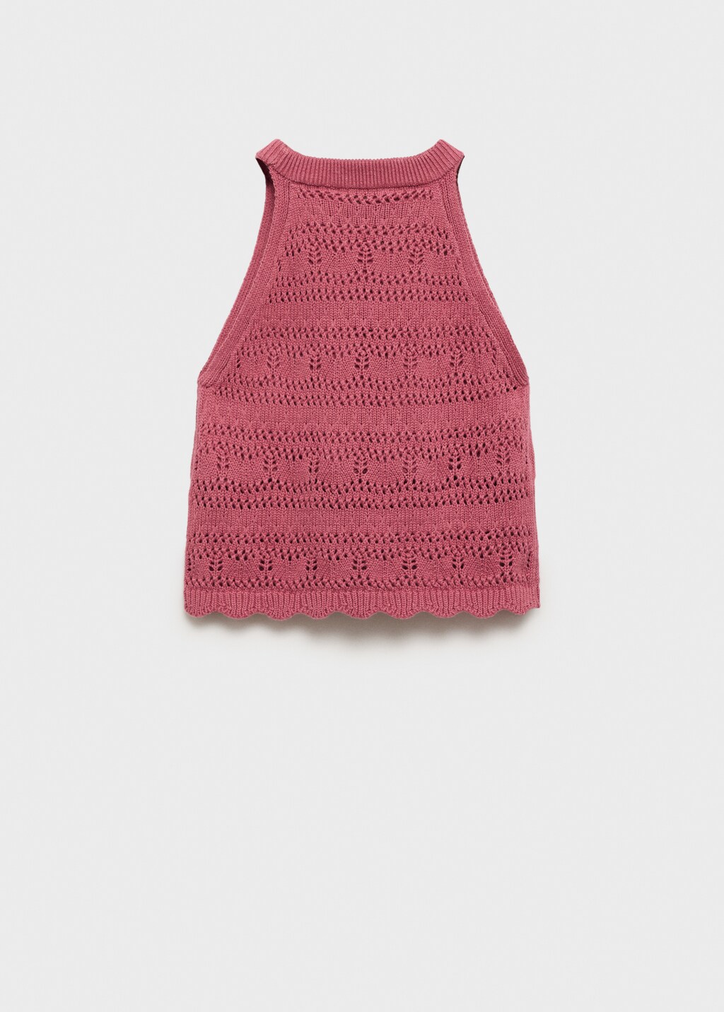 Openwork knit cotton top 6 Openwork knit cotton top