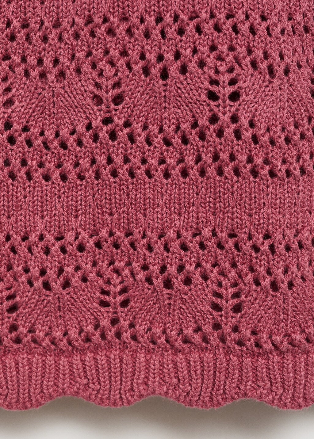Openwork knit cotton top 7 Openwork knit cotton top