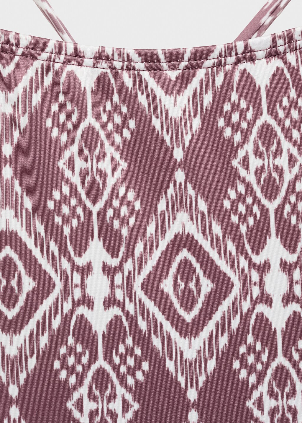 Ethnic-print swimsuit