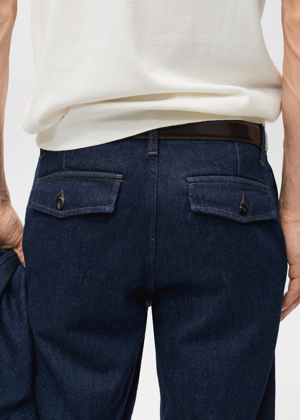 Regular-fit dark-wash jeans 7 Regular-fit dark-wash jeans