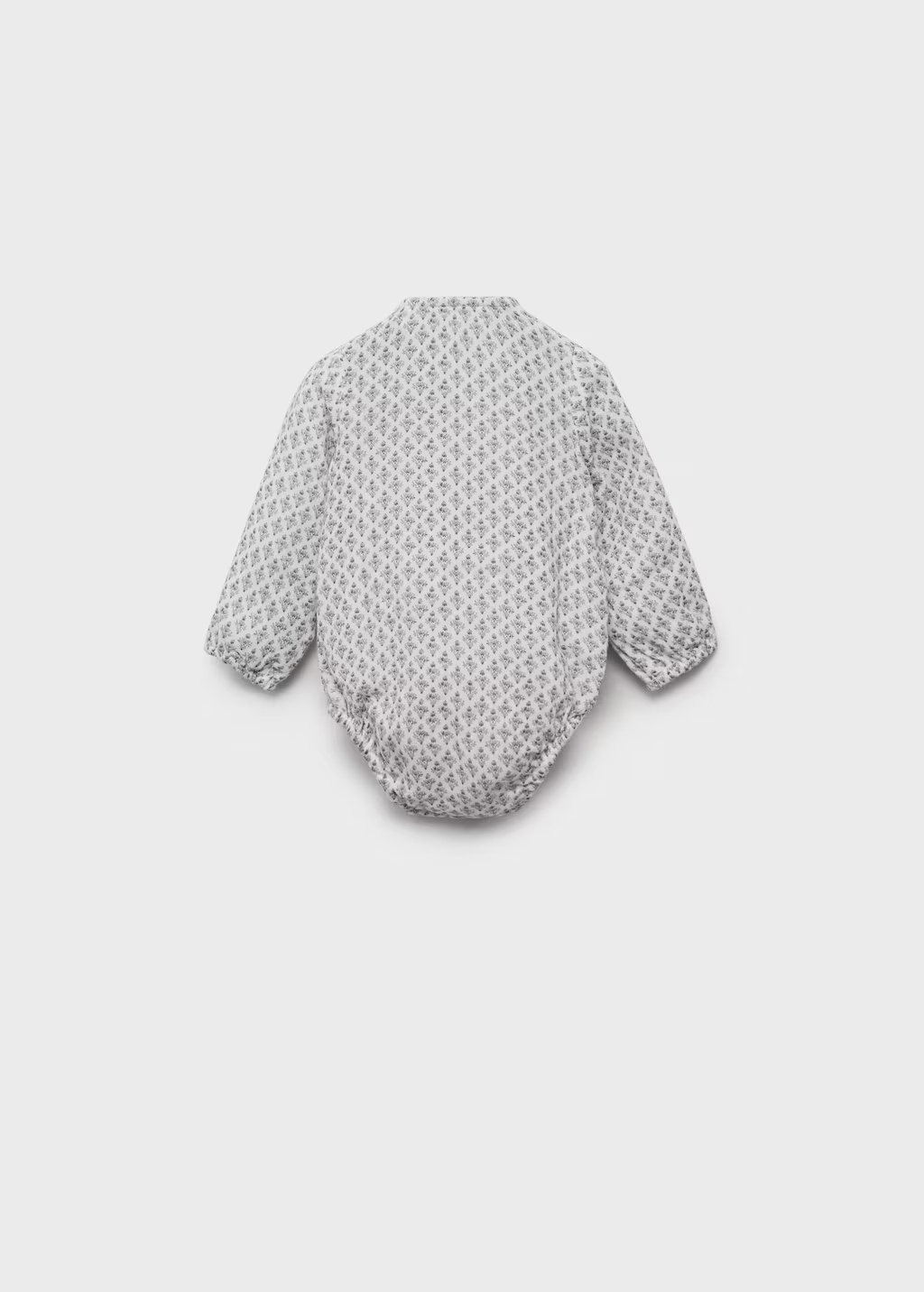 Printed crossover romper suit