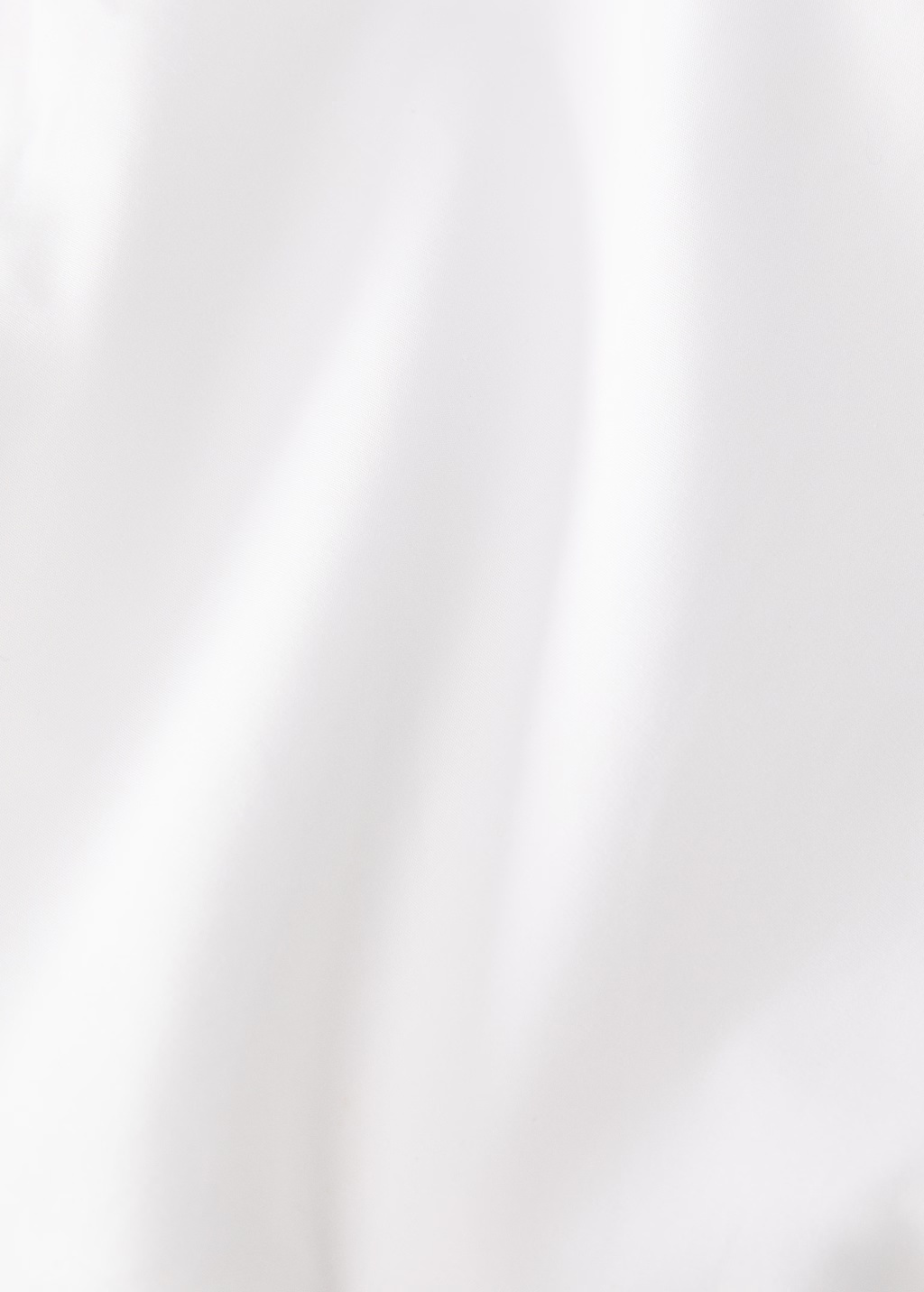 300-thread count percale cotton top sheet for 180/200 cm bed