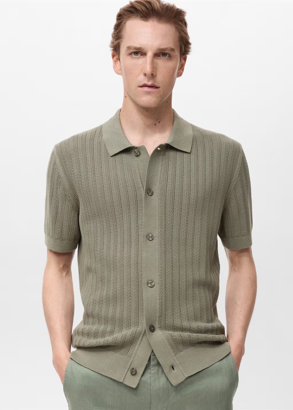 100% cotton shirt structure