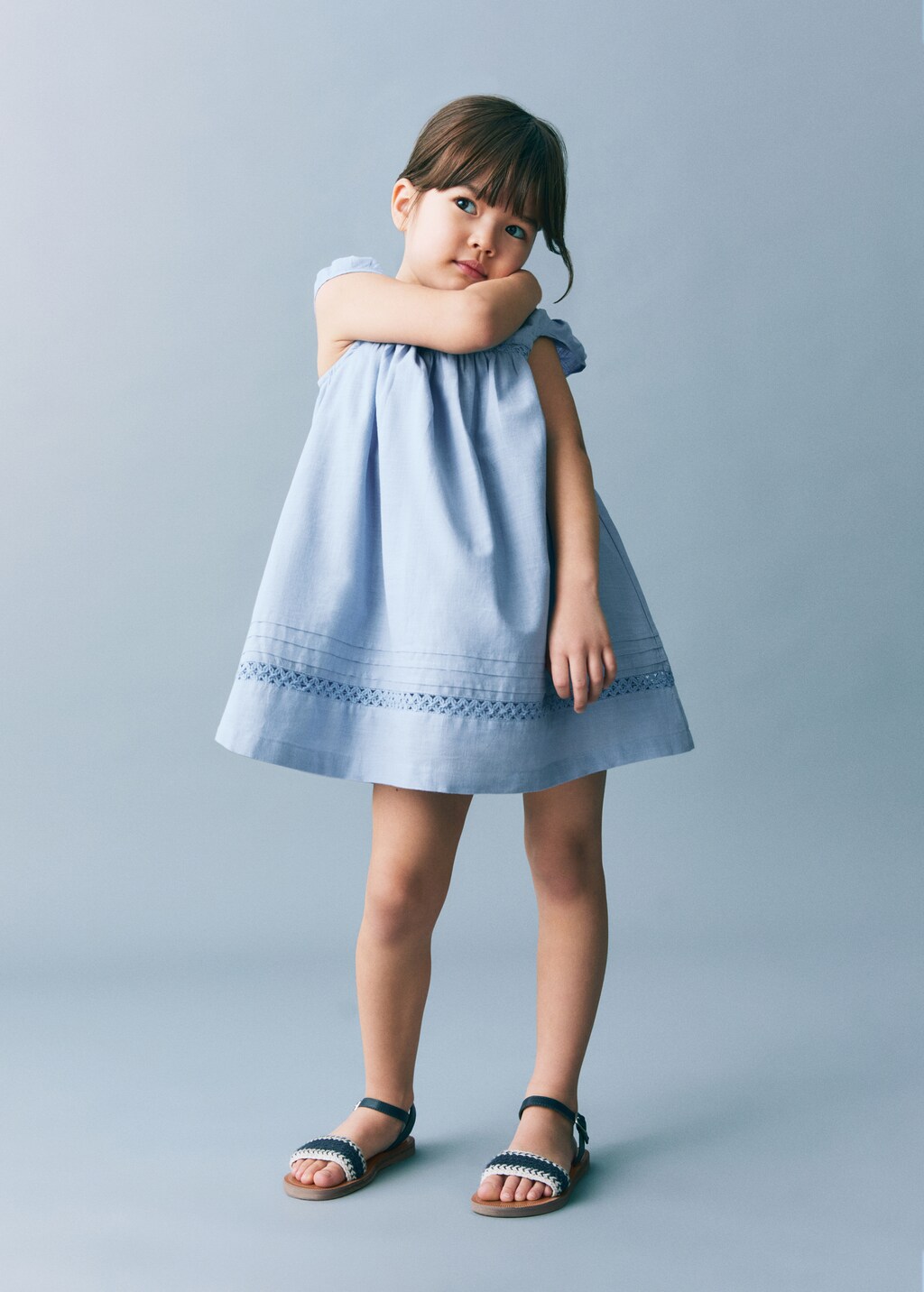 Embroidered detail dress 3 Embroidered detail dress