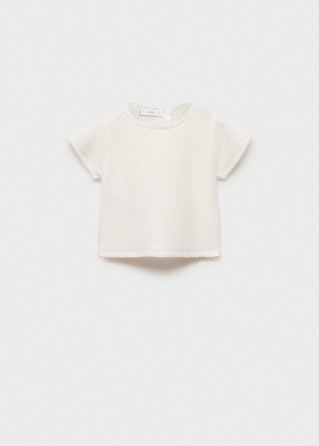 Short sleeve sweater