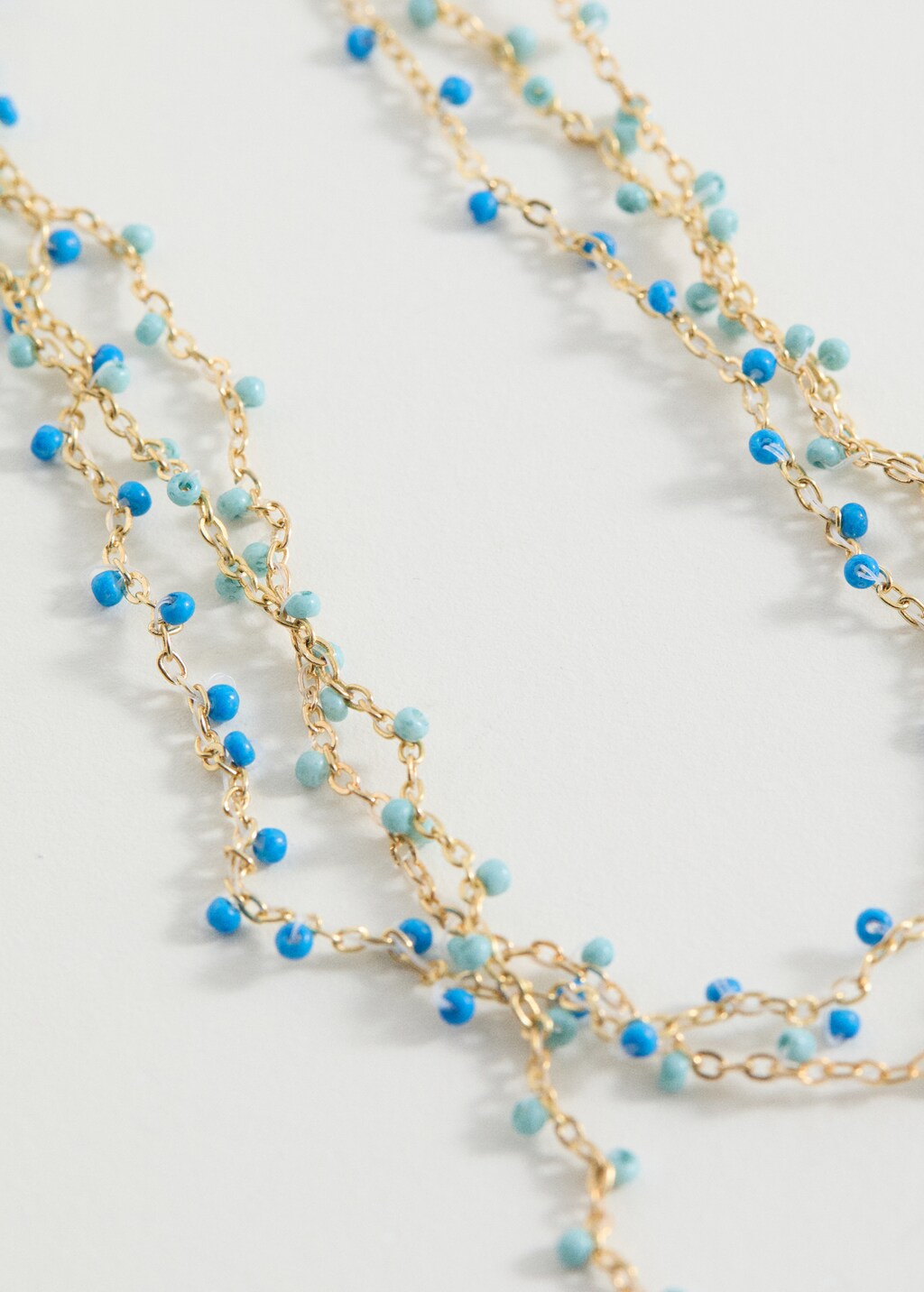 Pendant triple necklace