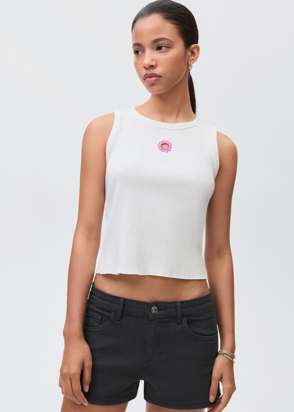 Low-waist shorts