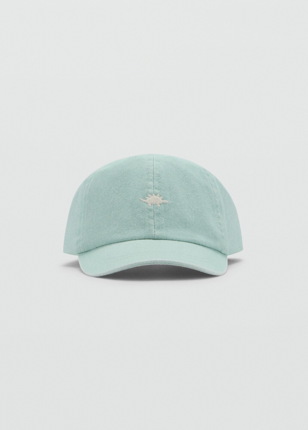 Cap with embroidered visor