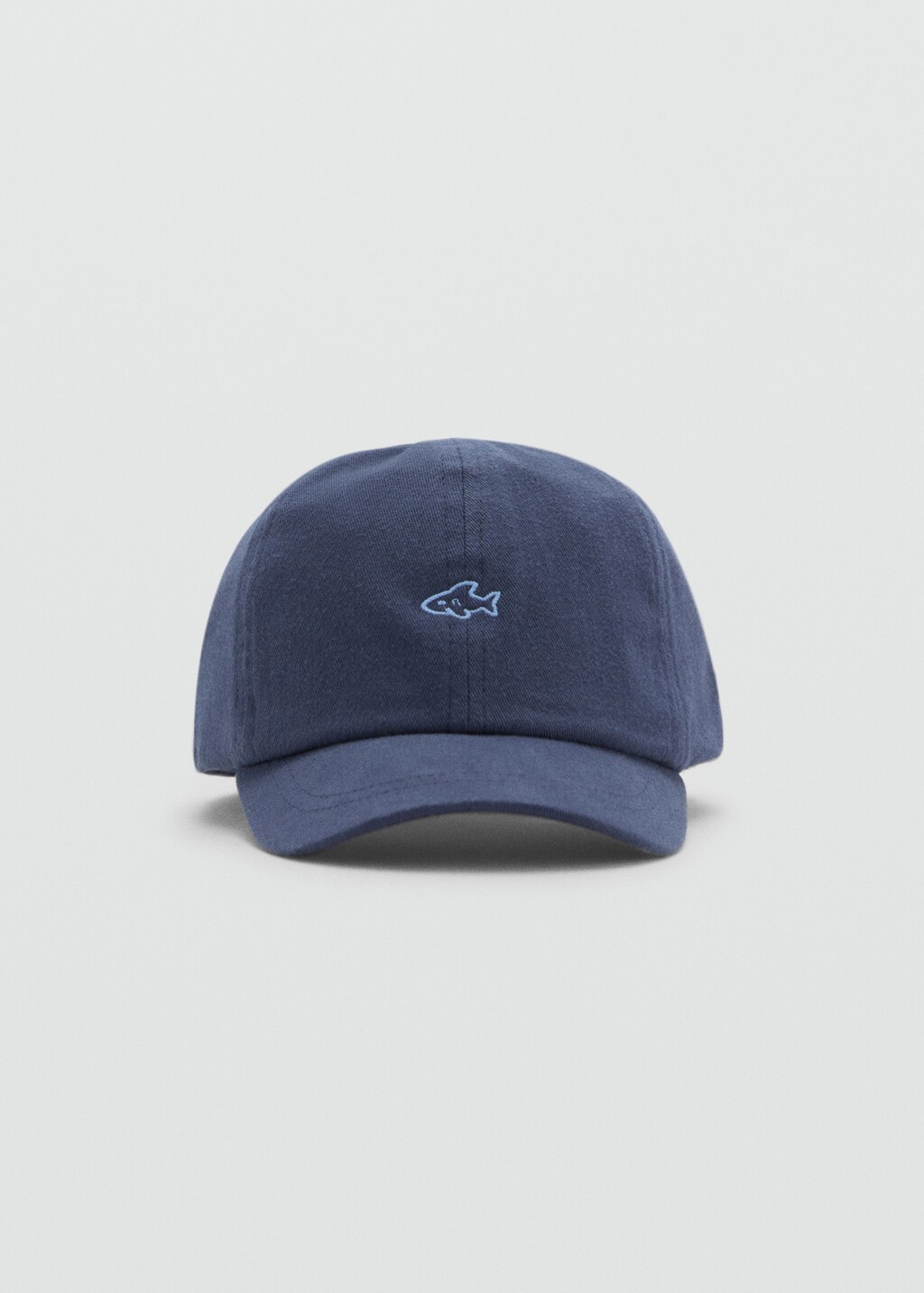 Embroidered detail cap