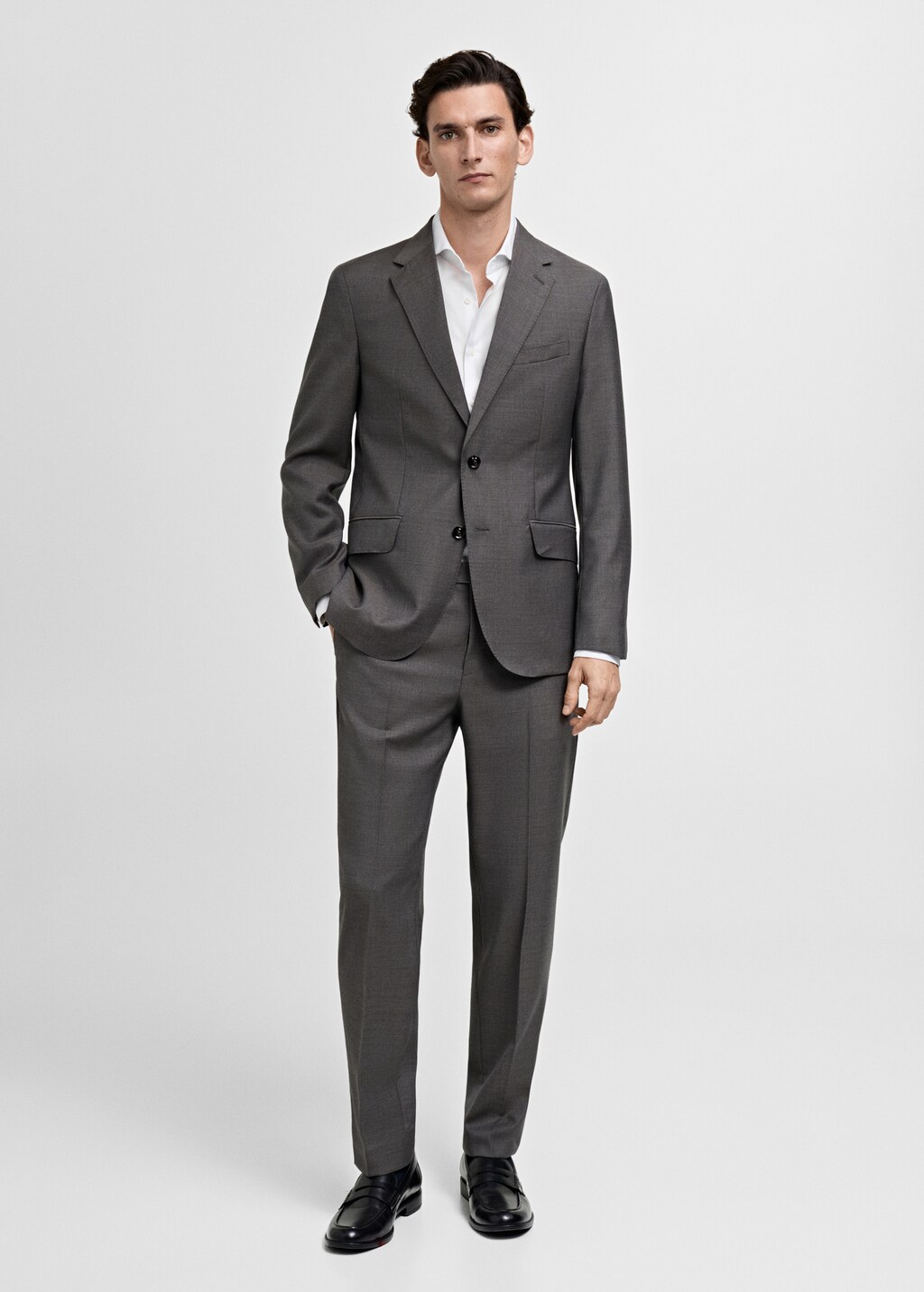 Slim-fit cotton suit shirt 3 Slim-fit cotton suit shirt