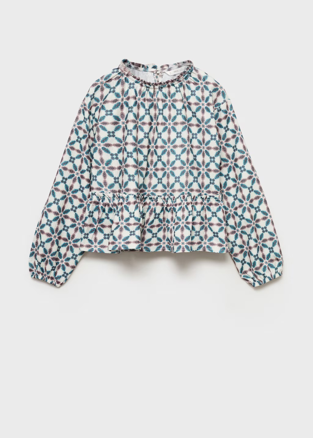 Geometric print blouse 5 Geometric print blouse