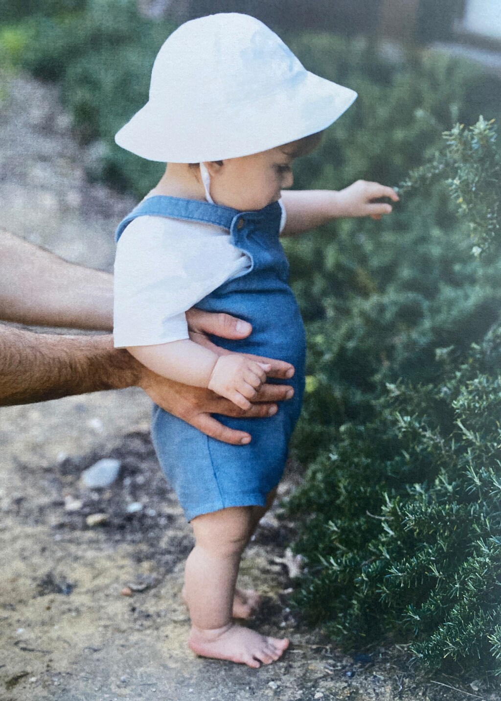 Cotton linen overalls
