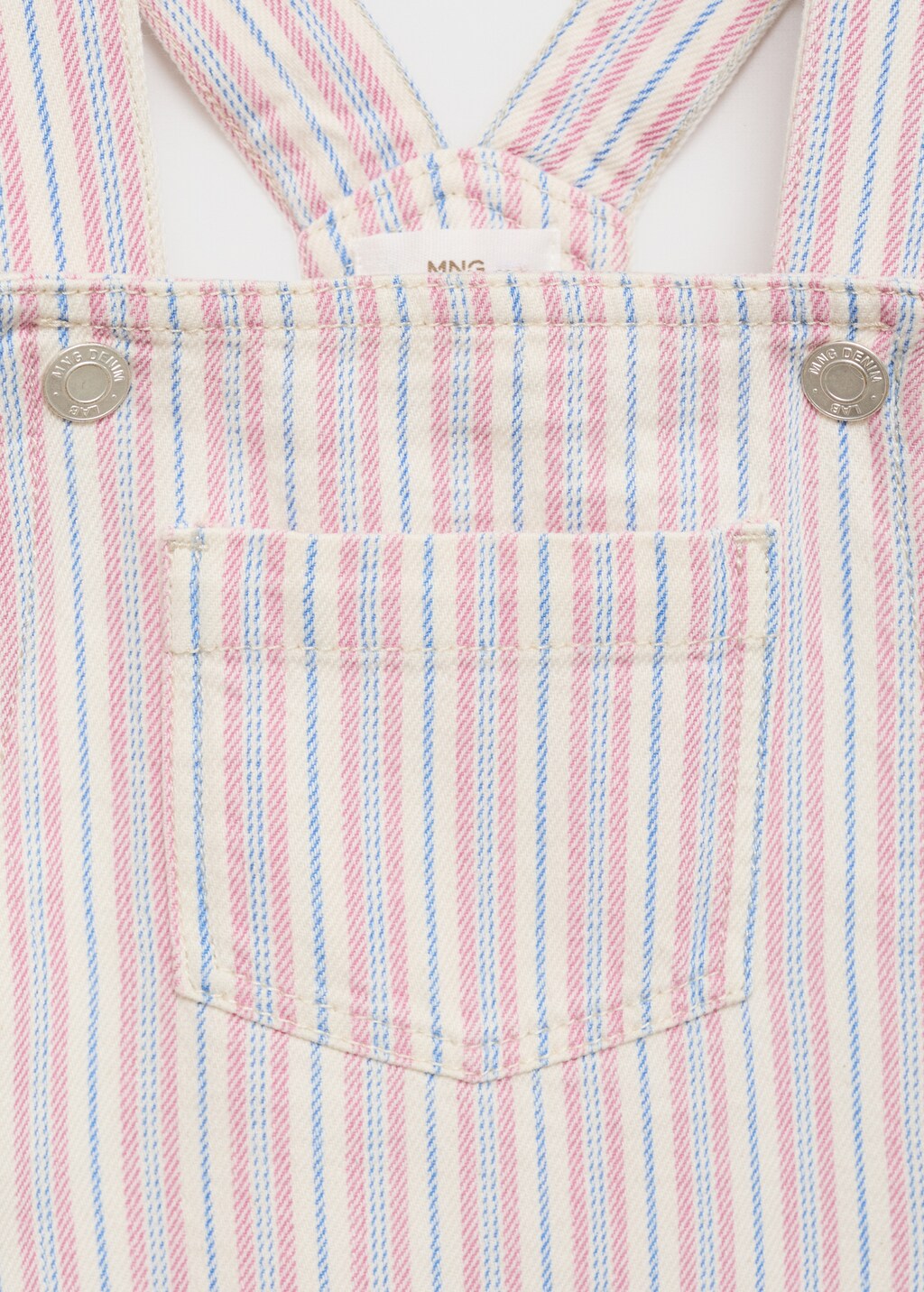 Striped denim pinafore 4 Striped denim pinafore