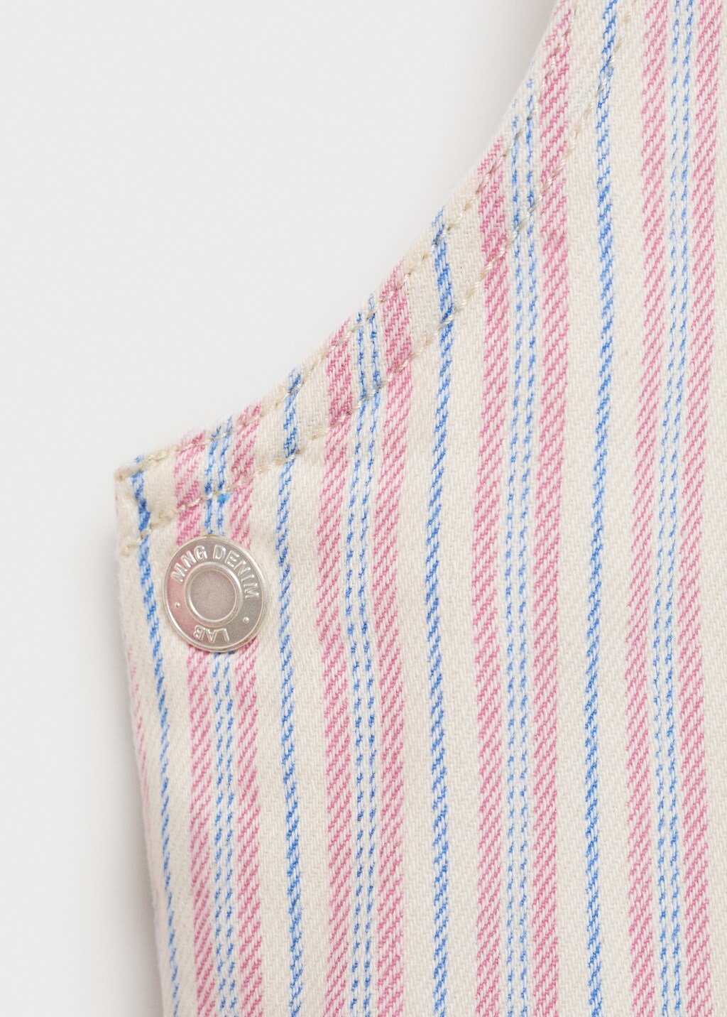 Striped denim pinafore 6 Striped denim pinafore