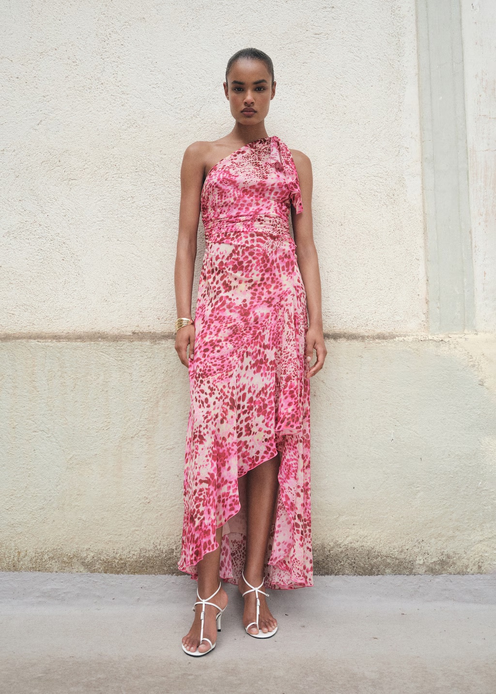 Printed asymmetrical dress 3 Printed asymmetrical dress
