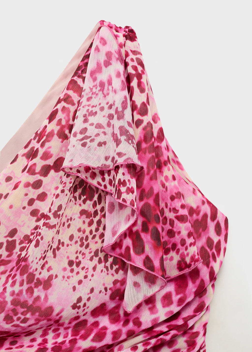 Printed asymmetrical dress 6 Printed asymmetrical dress