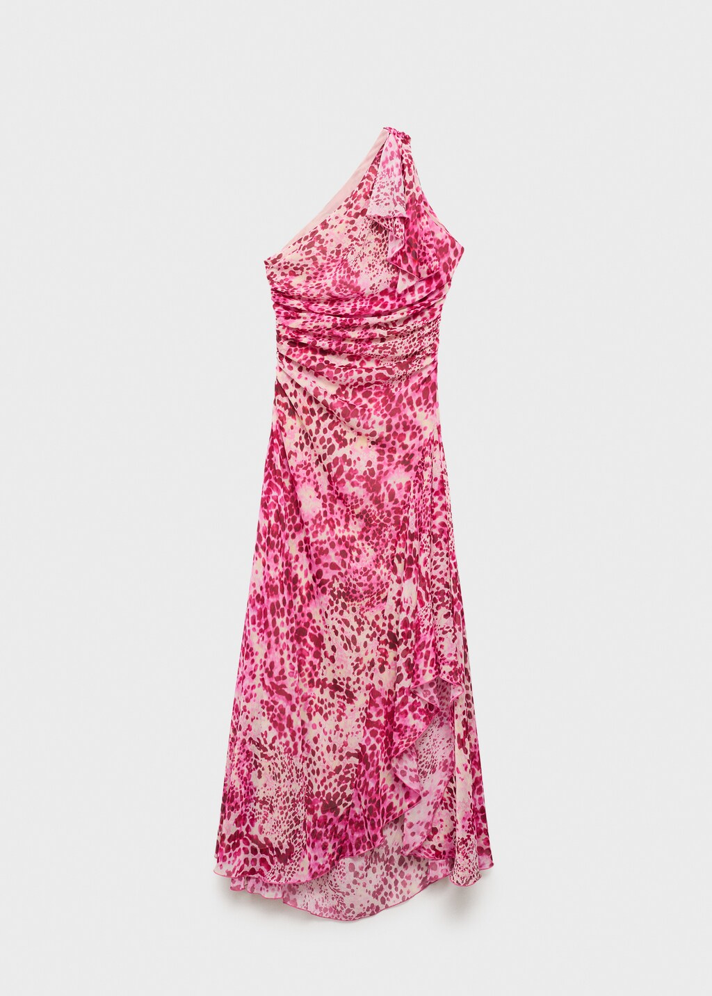 Printed asymmetrical dress 7 Printed asymmetrical dress