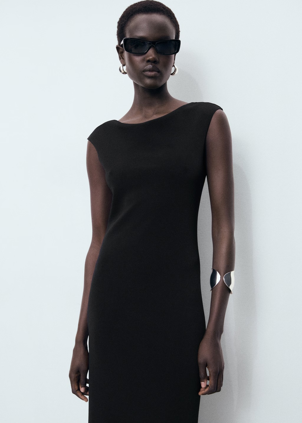 Open back dress