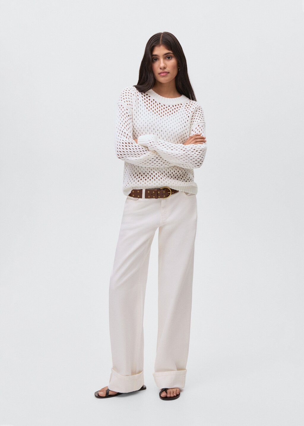 Openwork knit sweater 3 Openwork knit sweater