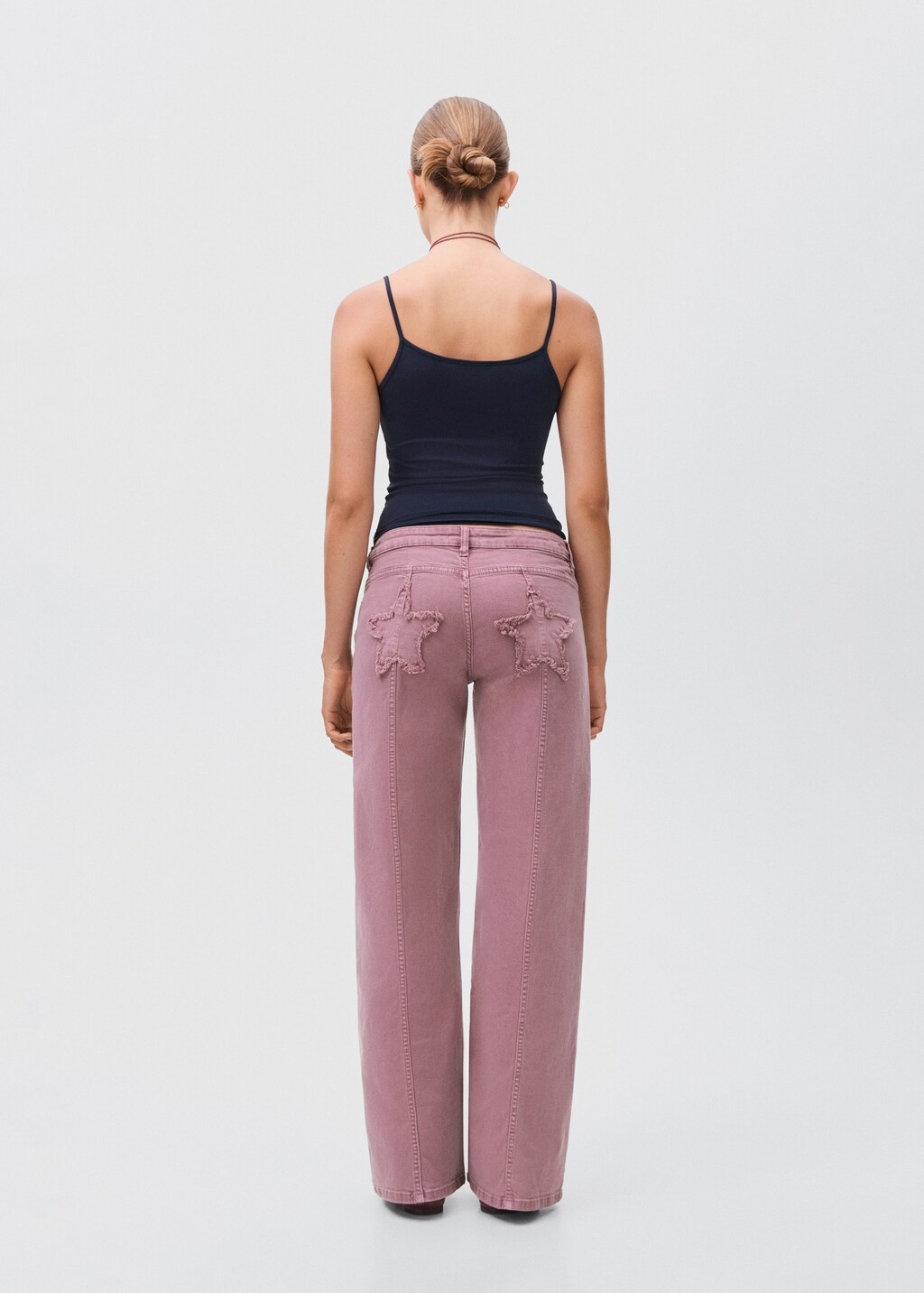 Straight jeans with stars 4 Straight jeans with stars