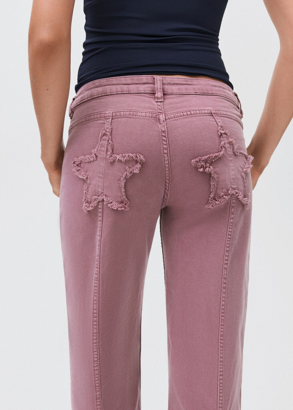 Straight jeans with stars 7 Straight jeans with stars