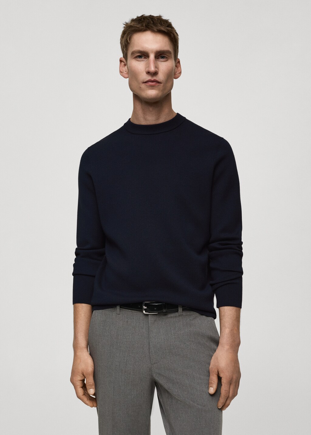 Medium-knit regular-fit sweater