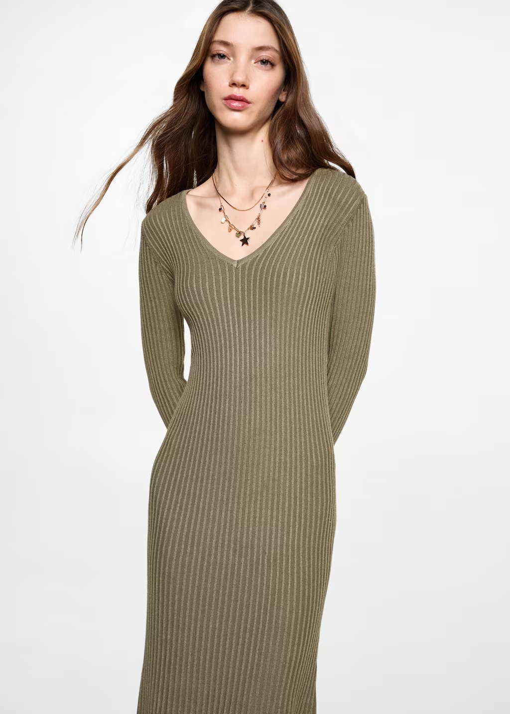 Flared long dress