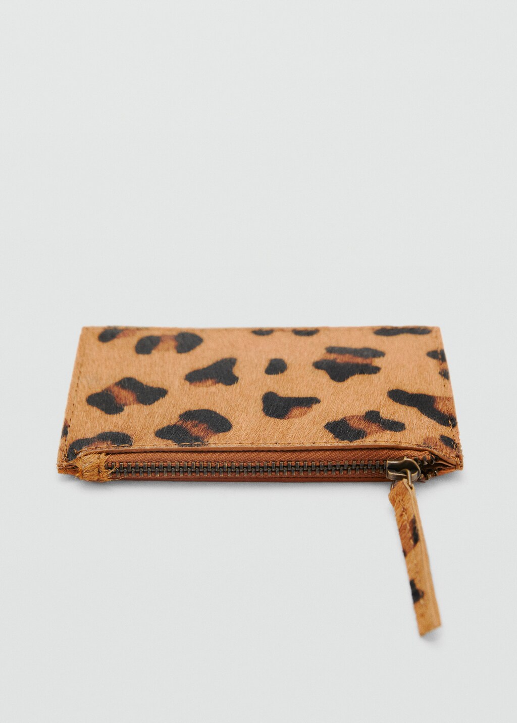 Leopard-print purse
