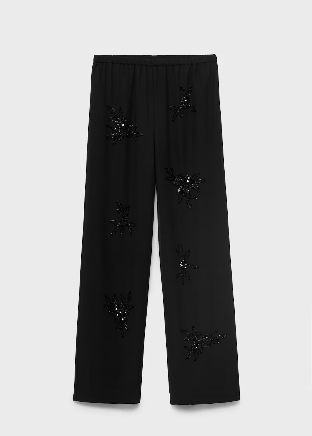 Rhinestone-embroidered pants 8 Rhinestone-embroidered pants