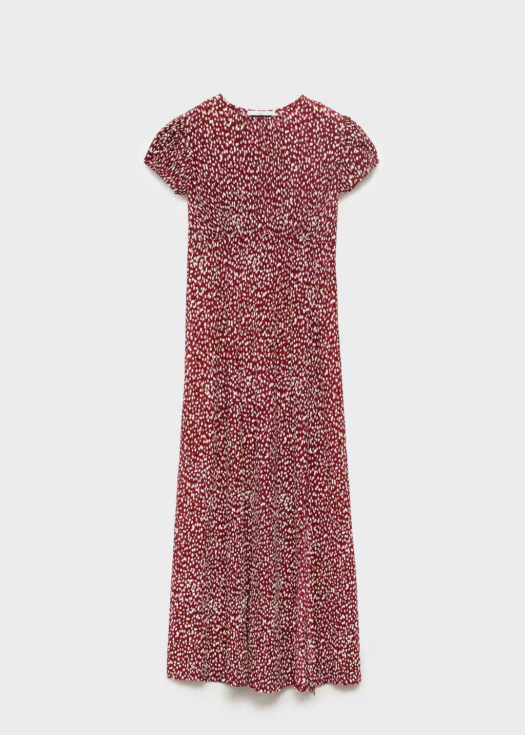 Printed dress with side opening 11 Printed dress with side opening