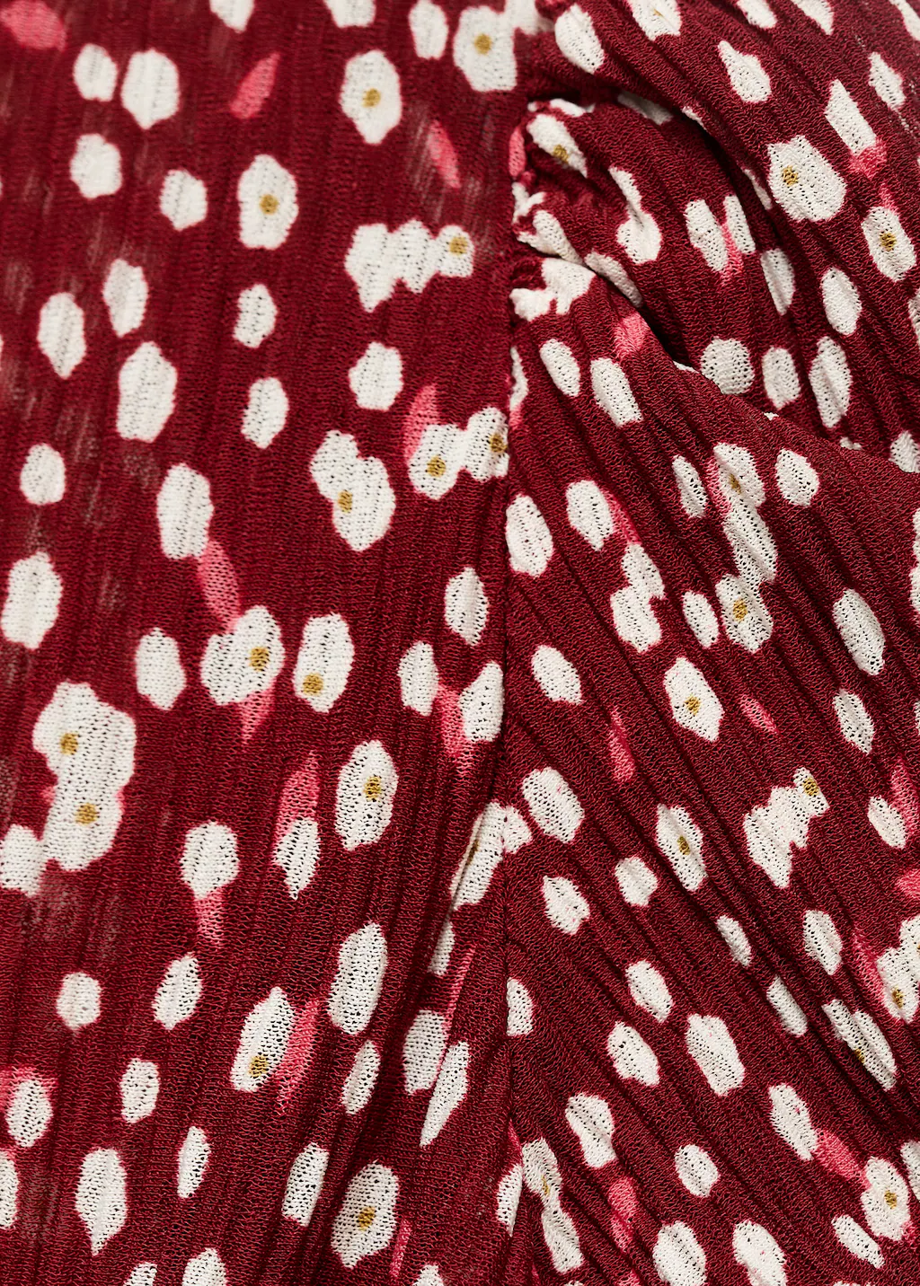 Printed dress with side opening 10 Printed dress with side opening