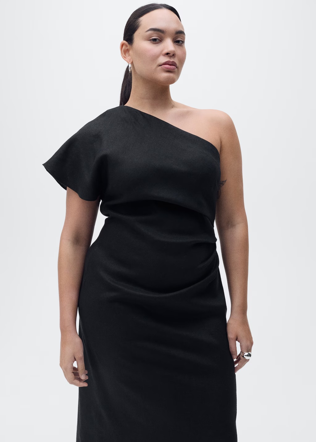 Asymmetrical linen dress 8 Asymmetrical linen dress
