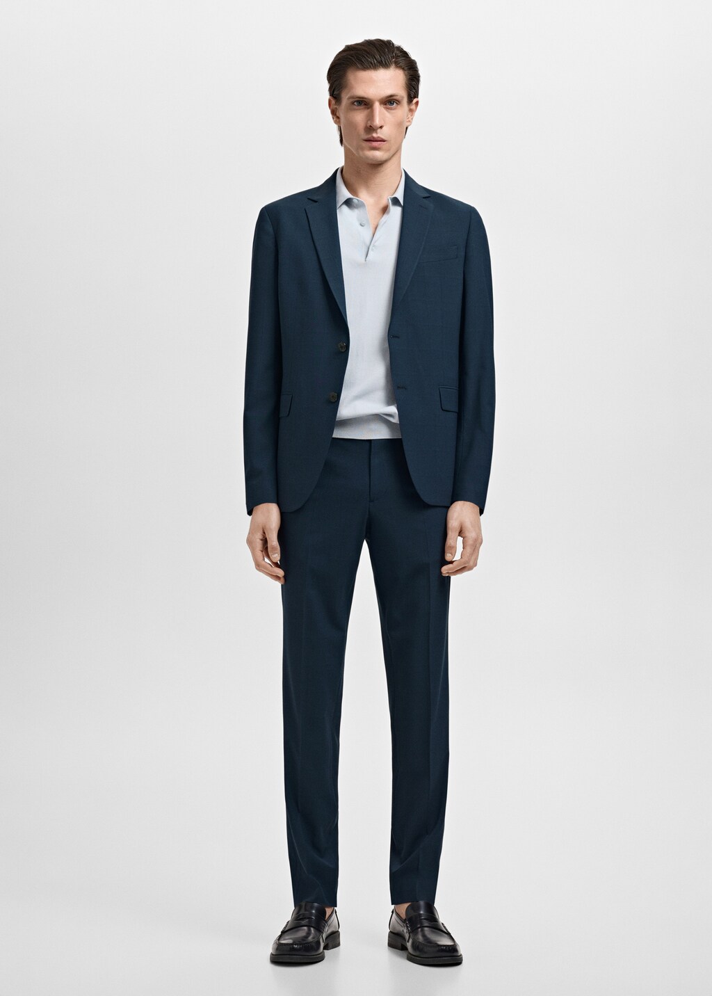 Super slim-fit suit jacket in stretch fabric 3 Super slim-fit suit jacket in stretch fabric