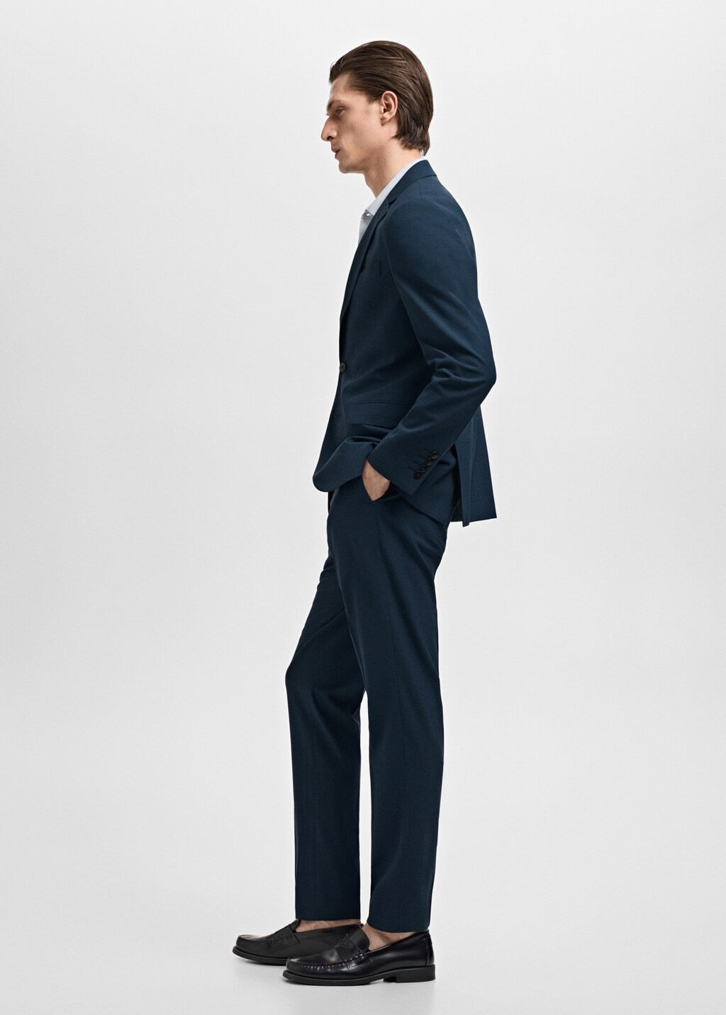 Super slim-fit suit jacket in stretch fabric 6 Super slim-fit suit jacket in stretch fabric