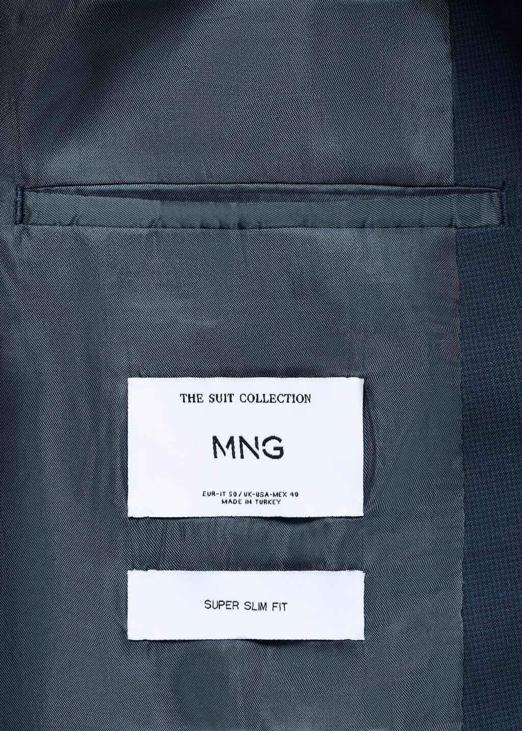 Super slim-fit suit jacket in stretch fabric 9 Super slim-fit suit jacket in stretch fabric