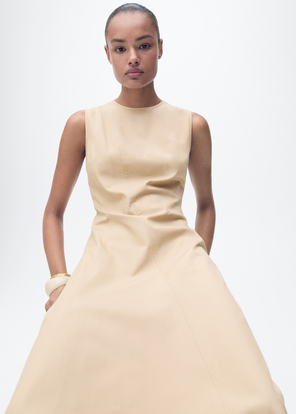 Asymmetrical flared dress 6 Asymmetrical flared dress