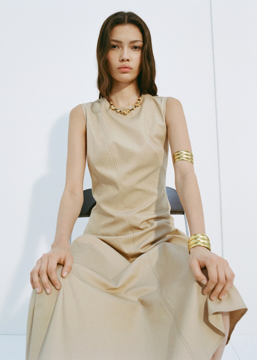 Asymmetrical flared dress 7 Asymmetrical flared dress