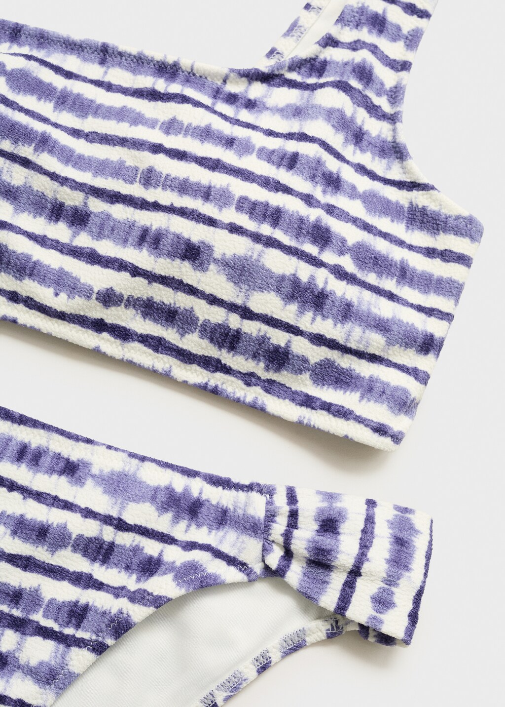 Asymmetrical tie-dye bikini 11 Asymmetrical tie-dye bikini