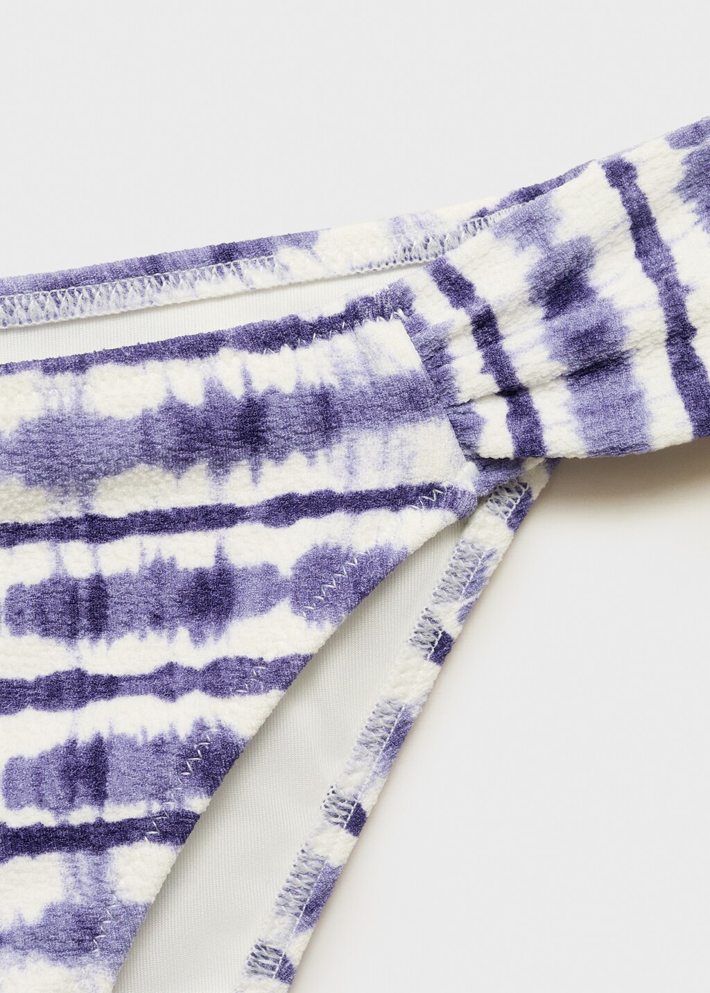 Asymmetrical tie-dye bikini 8 Asymmetrical tie-dye bikini