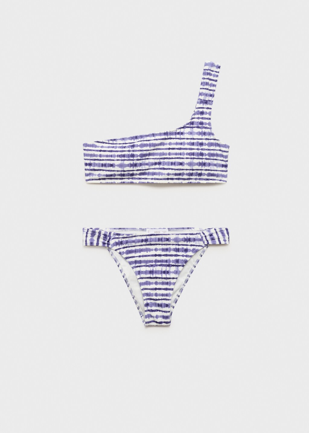 Asymmetrical tie-dye bikini 10 Asymmetrical tie-dye bikini
