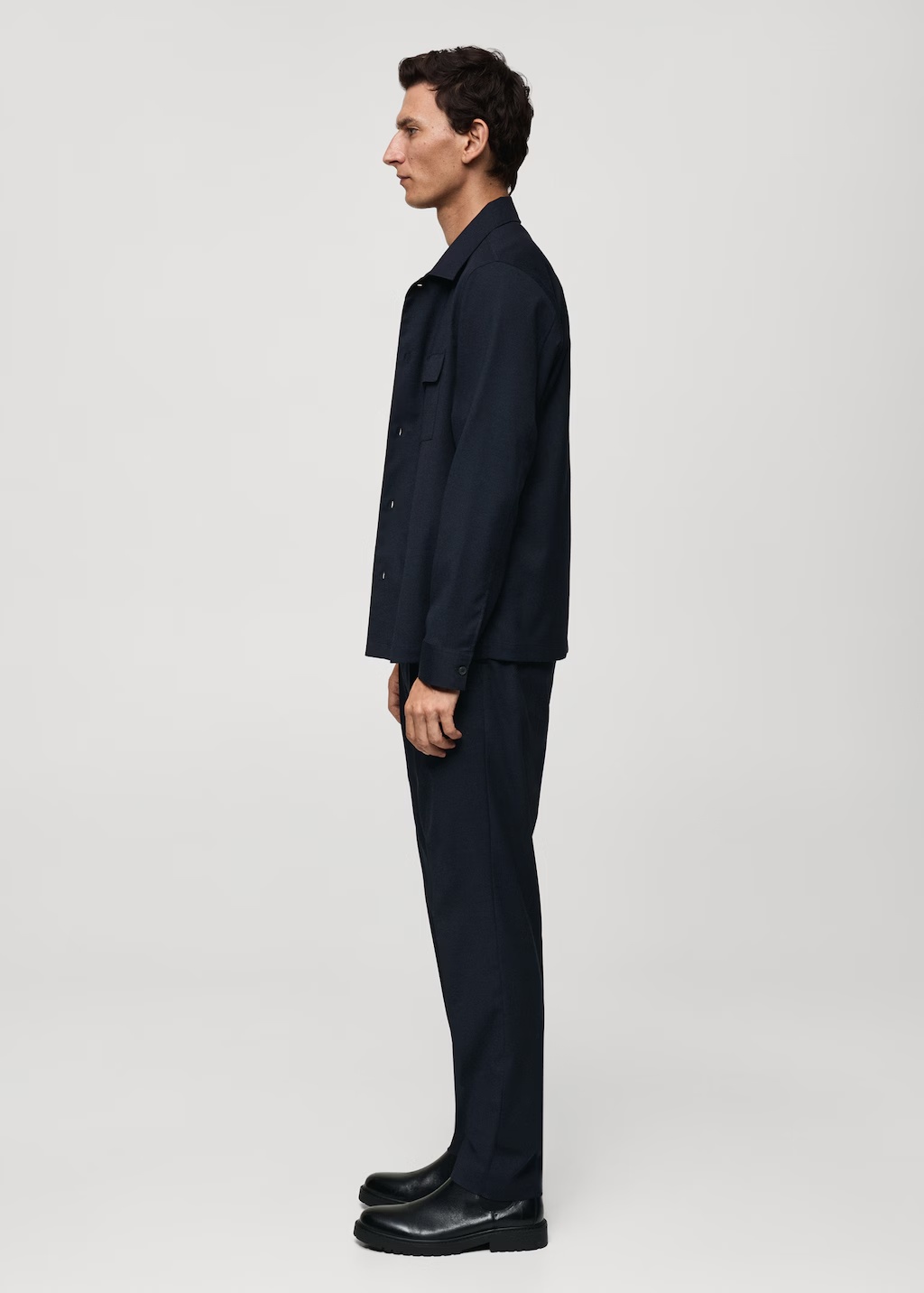 Pleated slim-fit pants 8 Pleated slim-fit pants