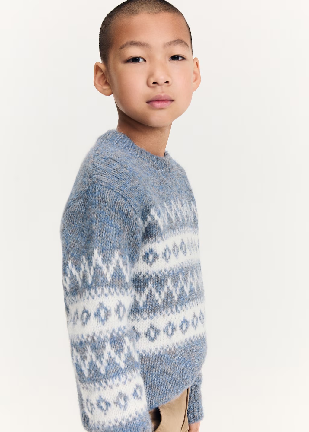 Jacquard sweater