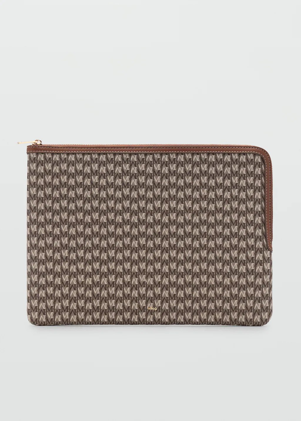 Laptop case with printed logo