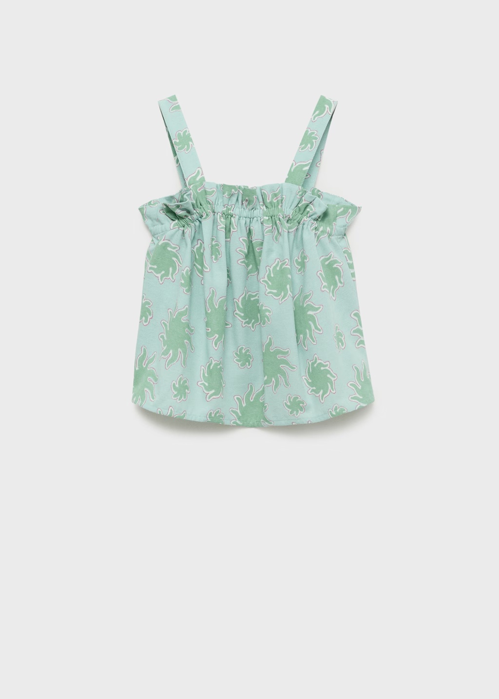 Printed sleeveless blouse 4 Printed sleeveless blouse