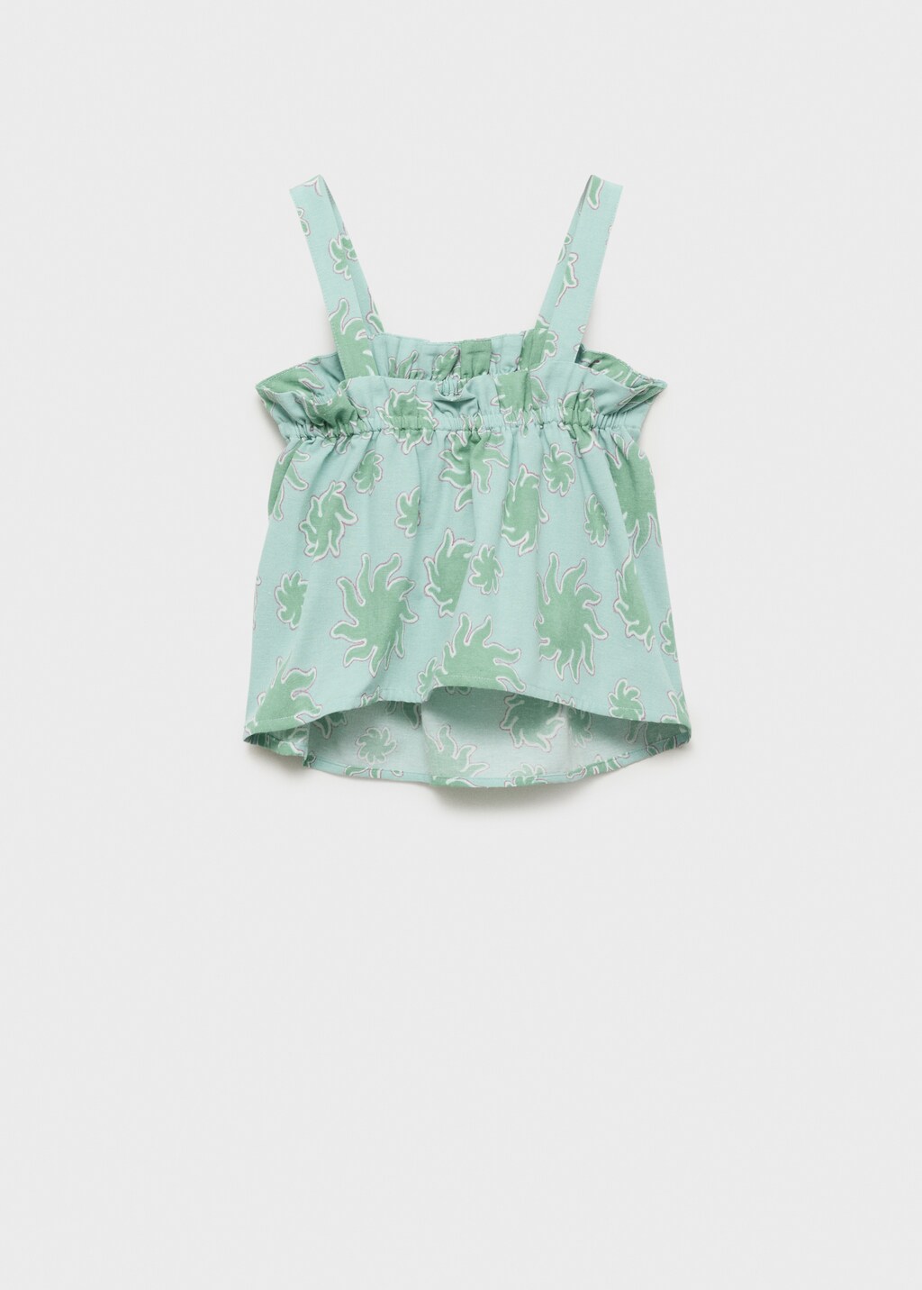 Printed sleeveless blouse 6 Printed sleeveless blouse