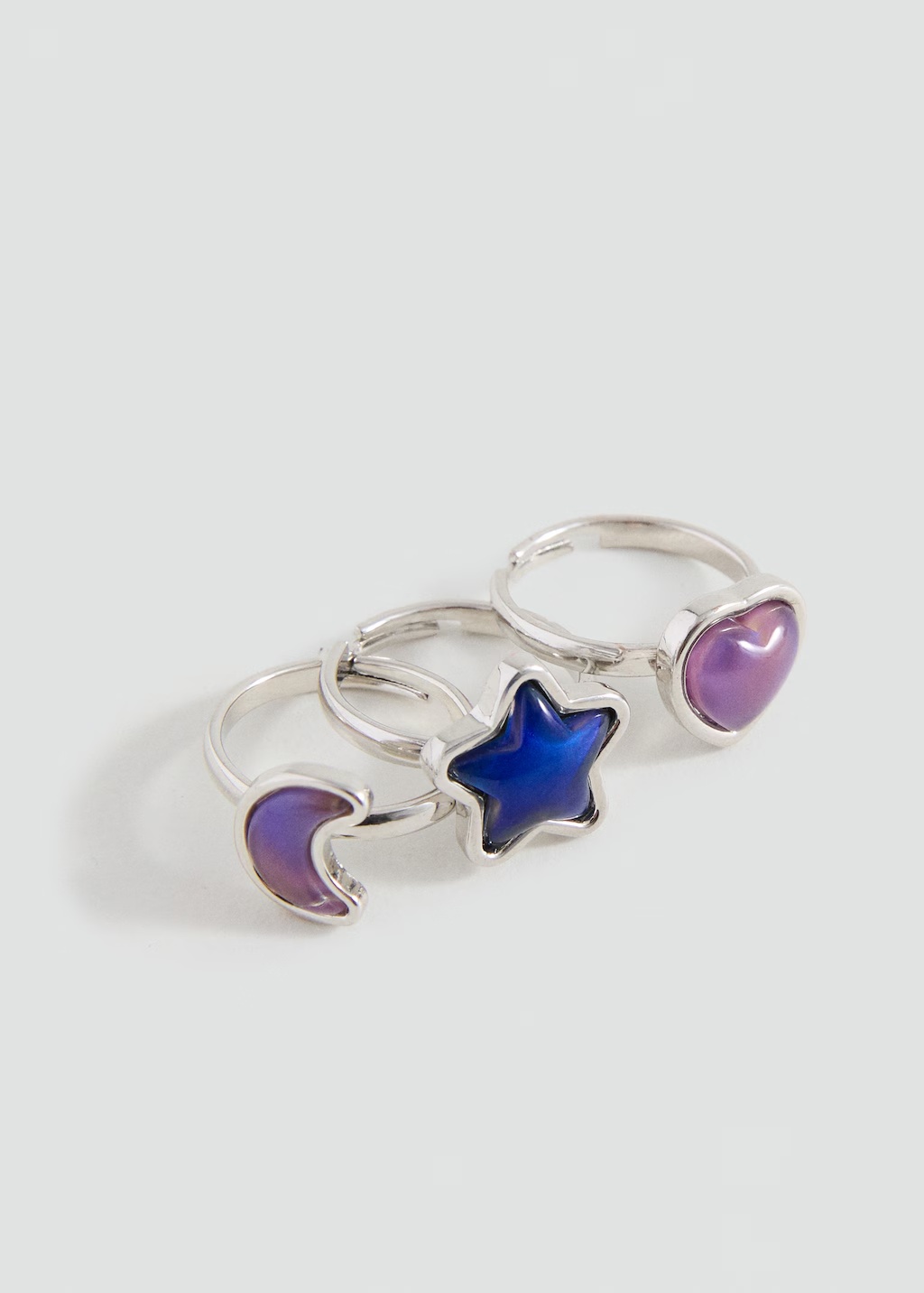 Pack of 3 combined rings