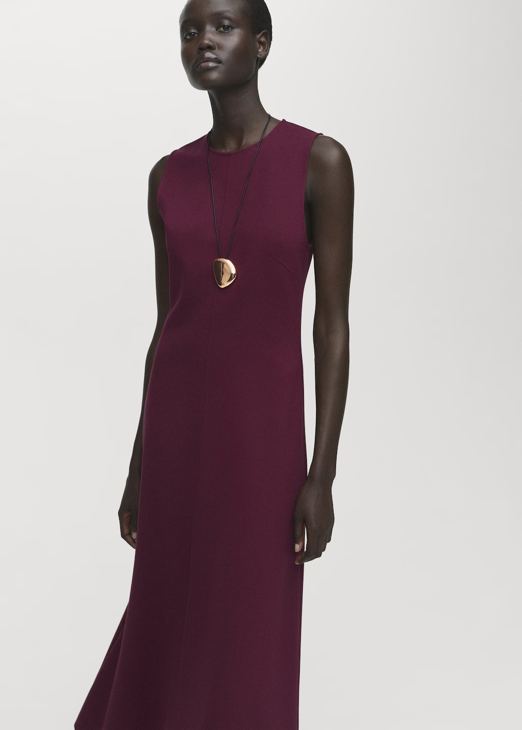 Long flared dress