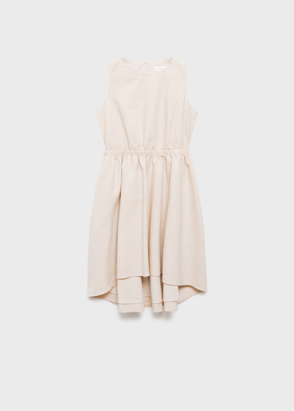 Linen dress with gathered detail 4 Linen dress with gathered detail