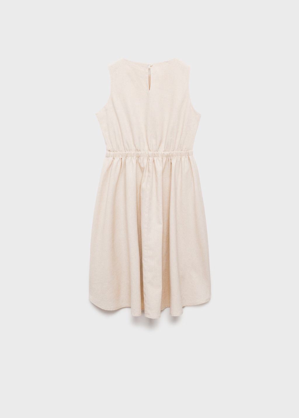 Linen dress with gathered detail 7 Linen dress with gathered detail