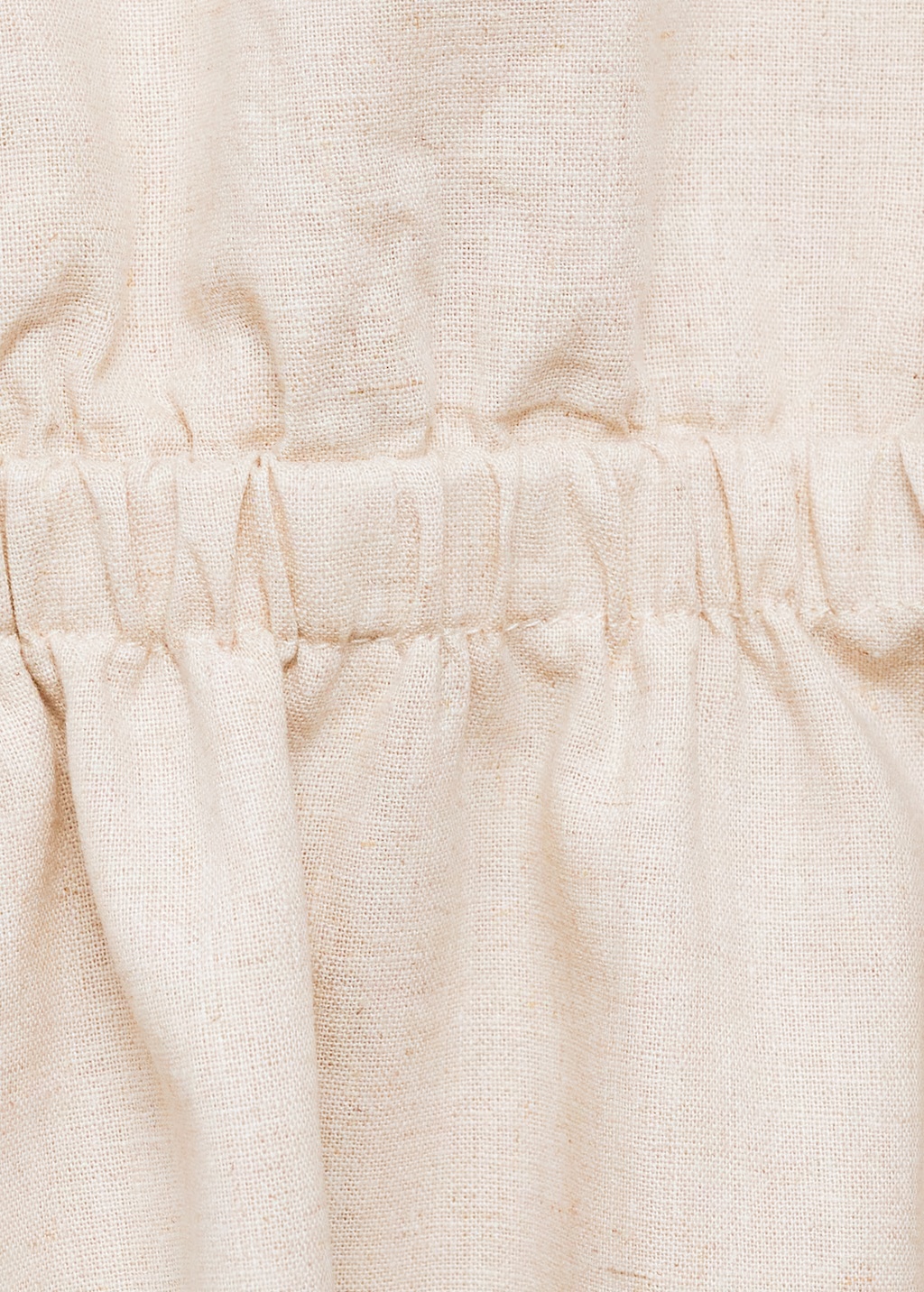 Linen dress with gathered detail 8 Linen dress with gathered detail